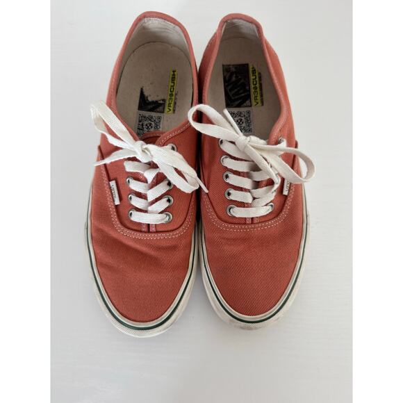 Vans Authentic VR3 Mens Sneakers Orange Size 9 Classic Surfer Skater Syle